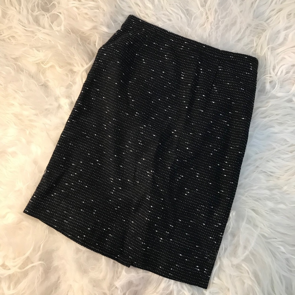 VALENTINO Fleece Wool Knee-Length Skirt